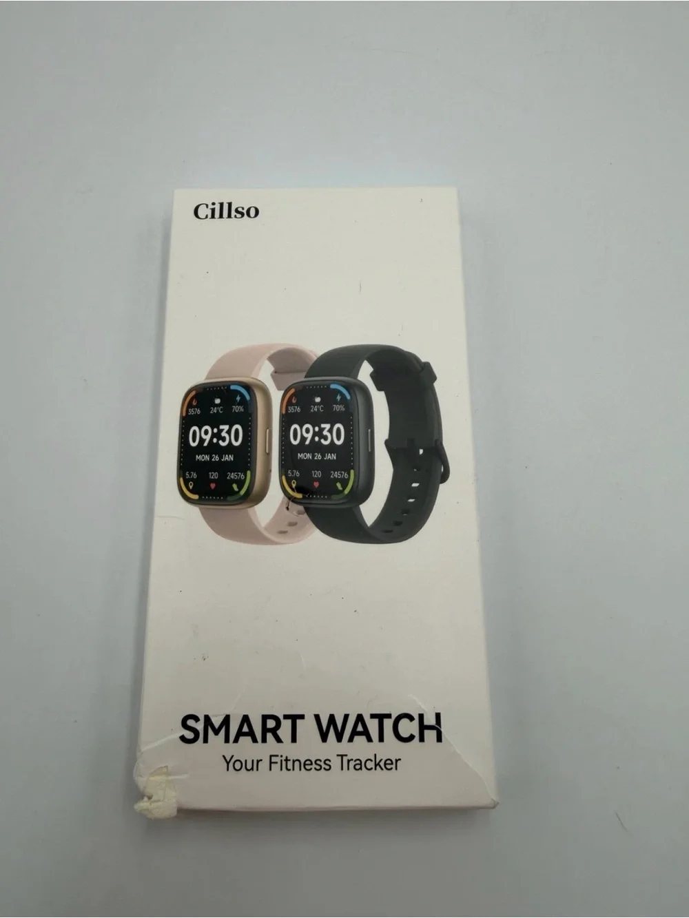 Smart Watch Fitness Tracker 1.83” IP68 Black Open Box